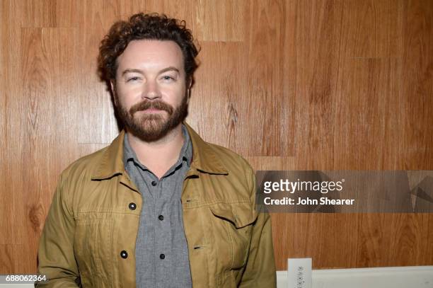 Musician Danny Masterson poses backstage at the Dylan Fest at Ryman Auditorium on May 24, 2017 in Nashville, Tennessee.