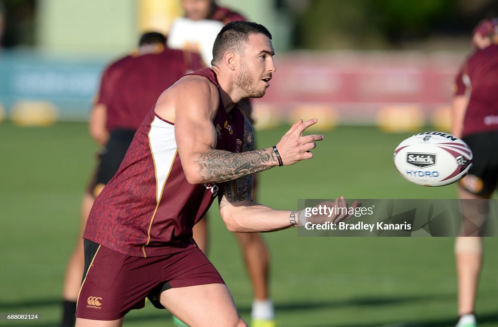Queensland Maroons State of Origin Media Opportunity & Training Session