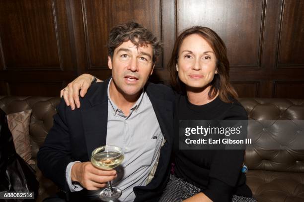 Actor Kyle Chandler and Kathryn Chandler attend the Premiere Of Netflix's "Bloodline" Season 3 after-party on May 24, 2017 in Culver City, California.