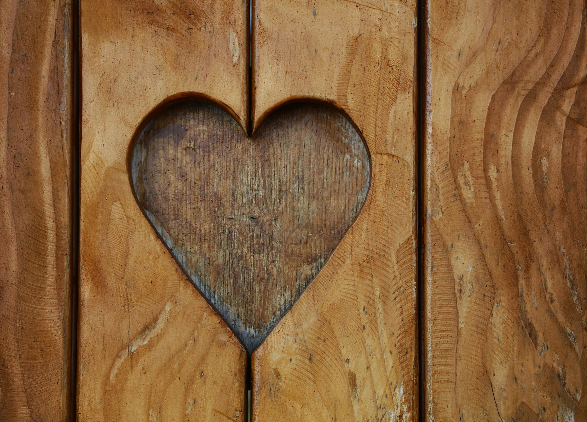 wooden heart