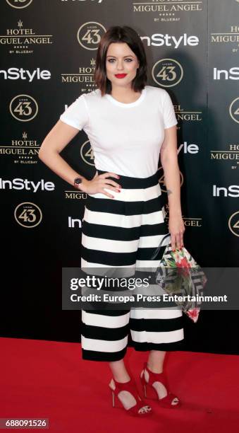 Adriana Torrebejano attends 'El Jardin de Miguel Angel' terrace inauguration on May 24, 2017 in Madrid, Spain.