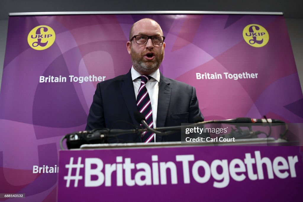 UKIP Launch Their  General Election Manifesto