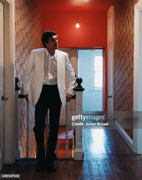 Singer Bryan Ferry is photographed in London, England.