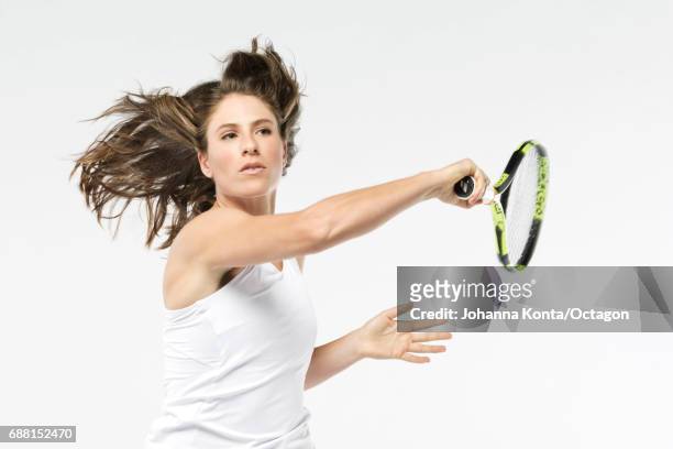 Tennis player Johanna Konta is photographed at the Ashdown Park Hotel and Country Club on May 17, 2016 in East Grinstead, England.
