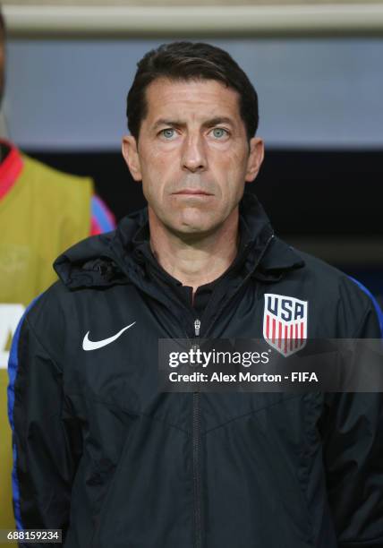 Coach Tab Ramos during the FIFA U-20 World Cup Korea Republic 2017 group F match between Senegal and USA at Incheon Munhak Stadium on May 25, 2017 in...