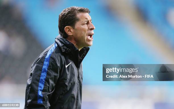 Coach Tab Ramos during the FIFA U-20 World Cup Korea Republic 2017 group F match between Senegal and USA at Incheon Munhak Stadium on May 25, 2017 in...