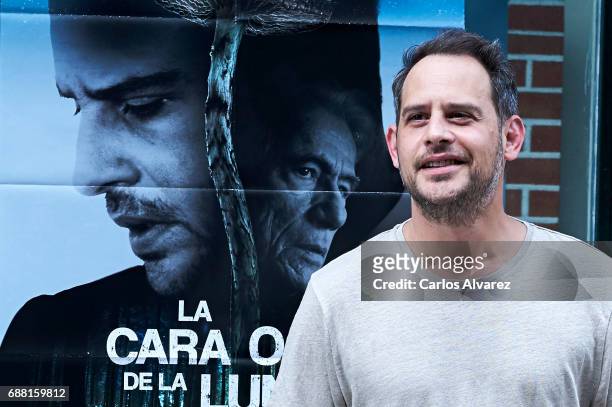 Actor Moritz Bleibtreu presents 'La Cara Oculta De La Luna' on May 25, 2017 in Madrid, Spain.