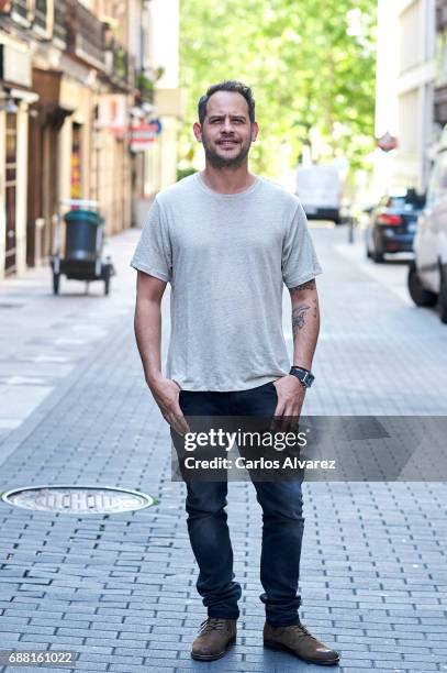 Actor Moritz Bleibtreu presents 'La Cara Oculta De La Luna' on May 25, 2017 in Madrid, Spain.