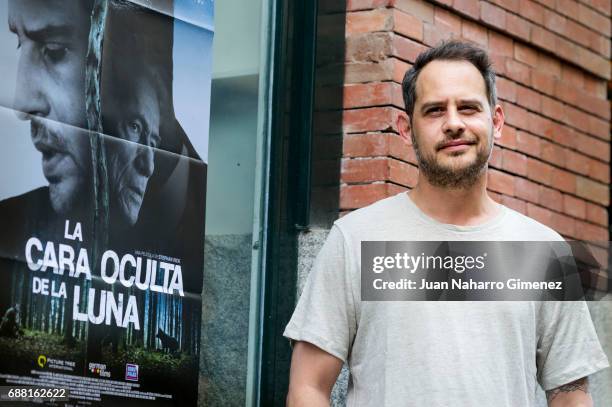 Moritz Bleibtreu attends 'La Cara Oculta De La Luna' photocall at Ocho Y Medio bookshop on May 25, 2017 in Madrid, Spain.