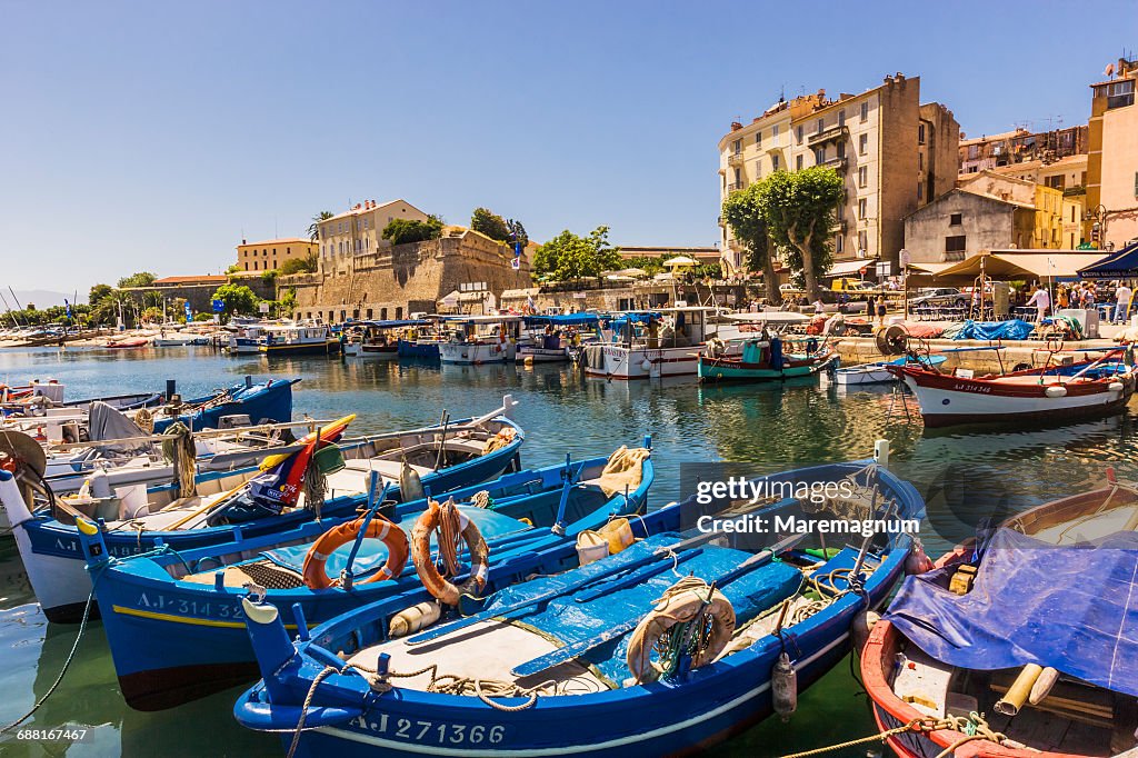 Tino Rossi Port and the Citadel on the background