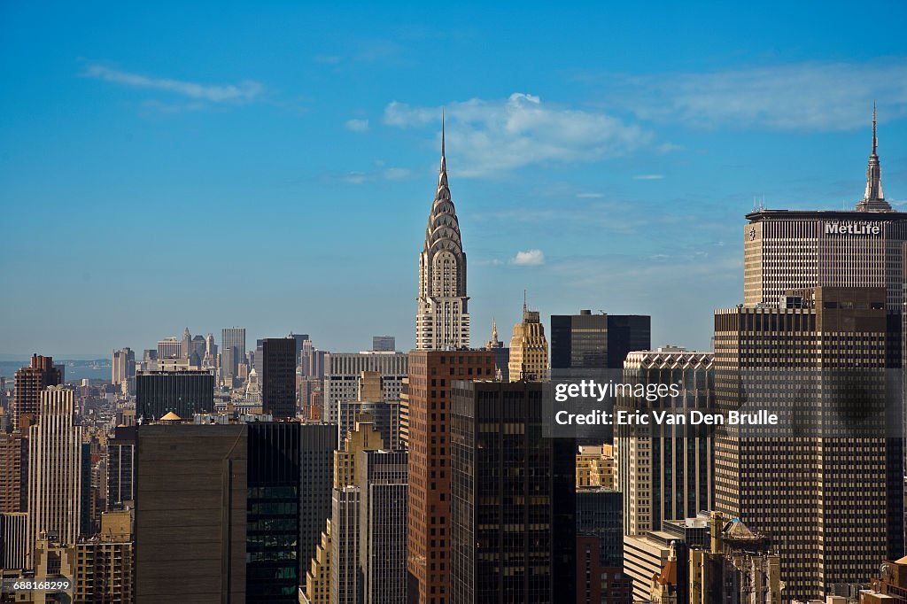 New York City Skyline with the Chrysler Building