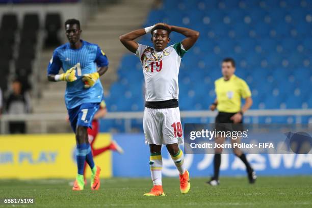 Bamba Kane of senegal is seen the FIFA U-20 World Cup Korea Republic 2017 group F match between Senegal and USA at Incheon Munhak Stadium on May 25,...