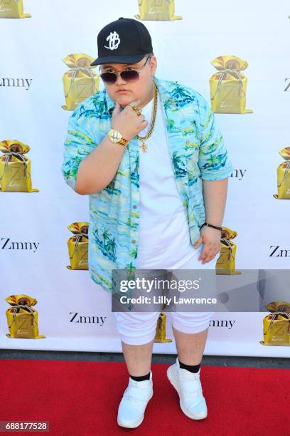 Actor/recording artist Jovan Armand attends ZMNY & Friends EP release party at The Vault Studio on May 20, 2017 in North Hollywood, California.