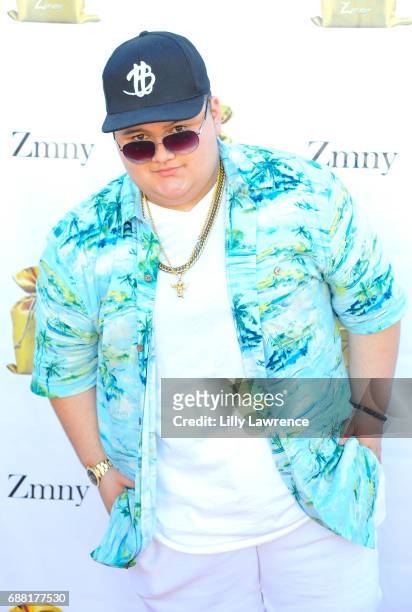 Actor/recording artist Jovan Armand attends ZMNY & Friends EP release party at The Vault Studio on May 20, 2017 in North Hollywood, California.