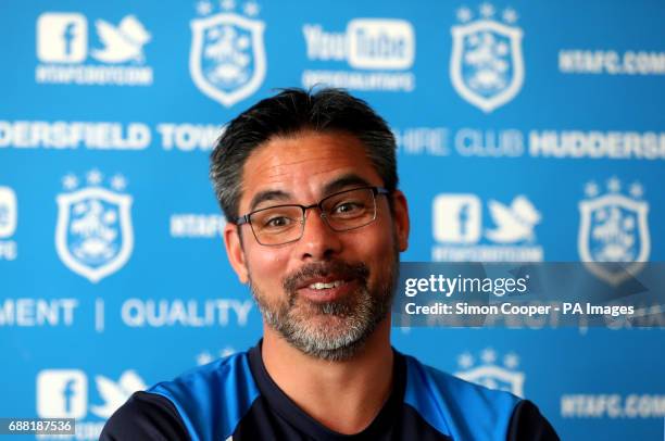 Huddersfield Town manager David Wagner during the press conference at PPG Canalside, Huddersfield.