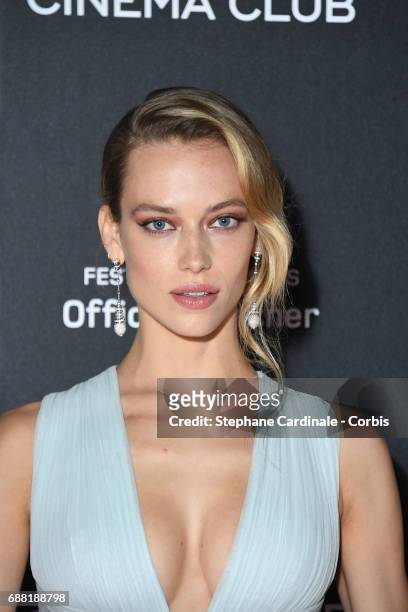 Hannah Ferguson attends Gala 20th Birthday of L'Oreal In Cannes during the 70th annual Cannes Film Festival at Martinez Hotel on May 24, 2017 in...