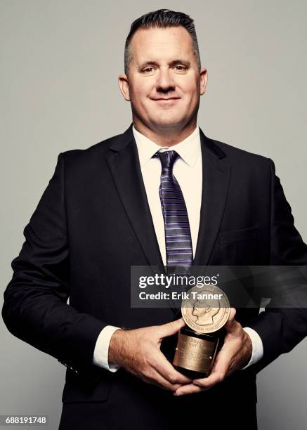 Investigative Producer at NBC Bay Area Michael Horn is photographed at the 76th Annual Peabody Awards at Cipriani Wall Street on May 20, 2017 in New...