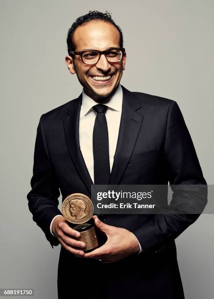 Reporter Bigad Shaban is photographed at the 76th Annual Peabody Awards at Cipriani Wall Street on May 20, 2017 in New York City.