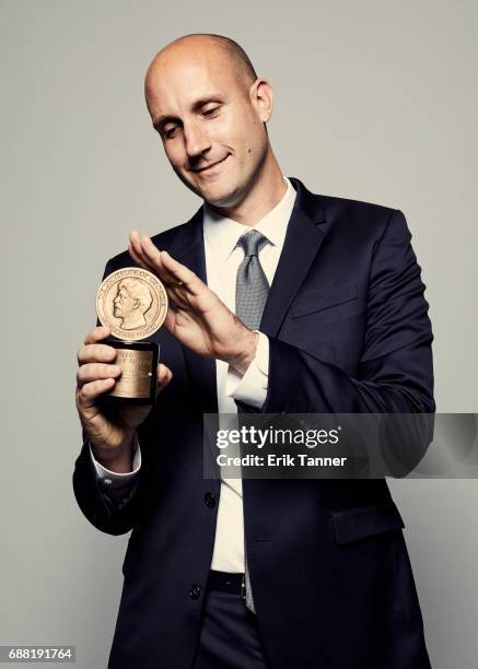 Investigative Producer at NBC Bay Area Michael Bott is photographed at the 76th Annual Peabody Awards at Cipriani Wall Street on May 20, 2017 in New...