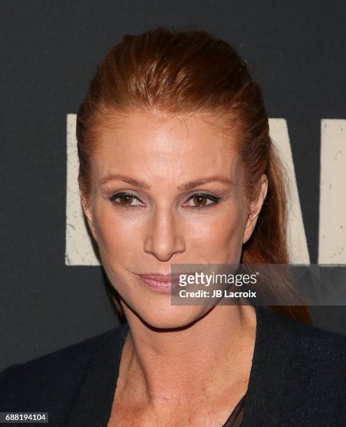 Angie Everhart attends screening of CBS Films' 'Dean' at ArcLight Hollywood on May 24, 2017 in Hollywood, California.