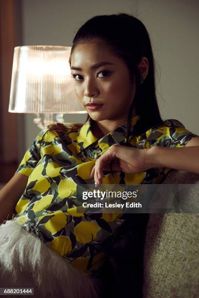 Actor Ashley Liao is photographed for Posh Kids magazine on December 19, 2016 in Los Angeles, California.