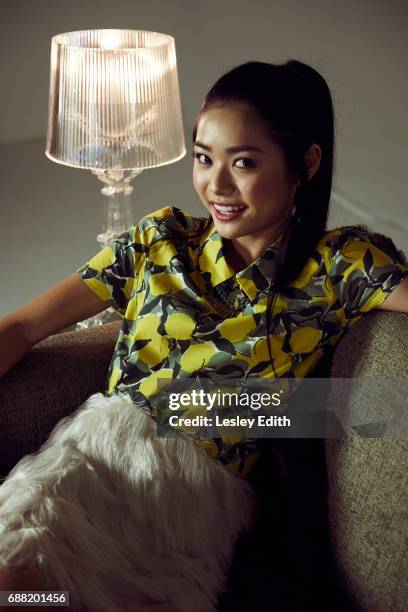 Actor Ashley Liao is photographed for Posh Kids magazine on December 19, 2016 in Los Angeles, California.