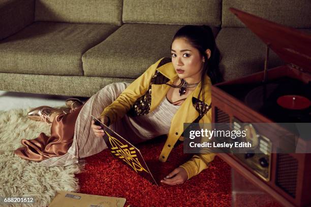 Actor Ashley Liao is photographed for Posh Kids magazine on December 19, 2016 in Los Angeles, California.