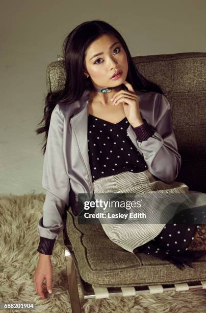 Actor Ashley Liao is photographed for Posh Kids magazine on December 19, 2016 in Los Angeles, California.