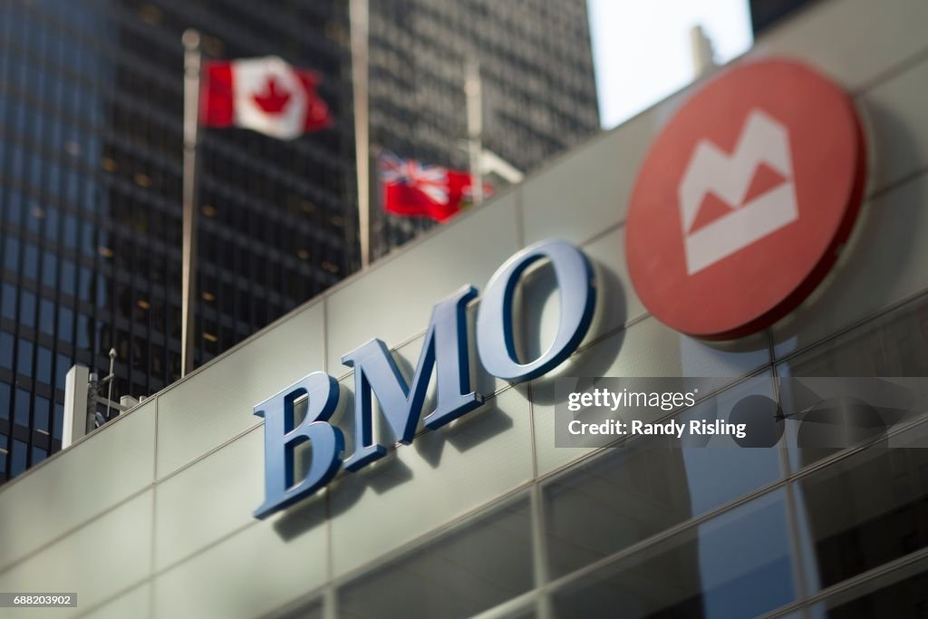 Stock shots of various Toronto Bankes. BMO, Bank of Montreal, CIBC, Canadian Imperial Bank of Commerce, TD, Toronto Dominion, Scotia Bank