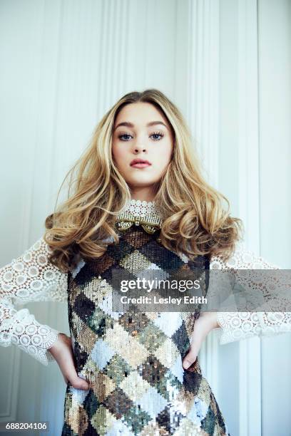 Actor Lizzy Greene is photographed for Posh Kids magazine on December 18, 2016 in Los Angeles, California.