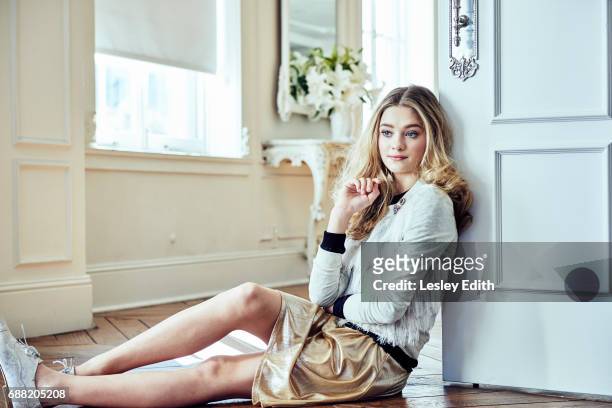 Actor Lizzy Greene is photographed for Posh Kids magazine on December 18, 2016 in Los Angeles, California.