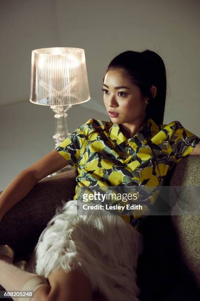 Actor Ashley Liao is photographed for Posh Kids magazine on December 19, 2016 in Los Angeles, California.