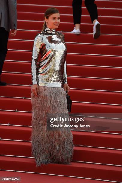 Guest attends the "A Gentle Creature " screening during the 70th annual Cannes Film Festival at Palais des Festivals on May 25, 2017 in Cannes,...