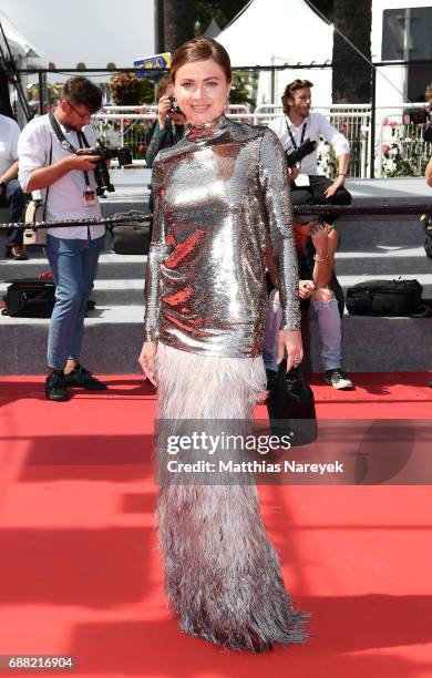 Guest attends the "A Gentle Creature " screening during the 70th annual Cannes Film Festival at Palais des Festivals on May 25, 2017 in Cannes,...