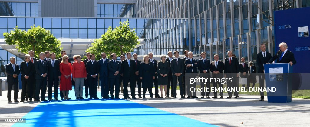 BELGIUM-NATO-DEFENCE-POLITICS-DIPLOMACY-MEETING