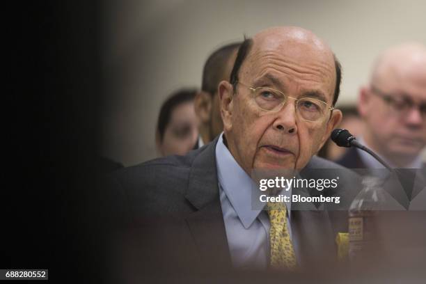 Wilbur Ross, U.S. Commerce secretary, speaks during a House Appropriations Subcommittee hearing on U.S. President Donald Trump's fiscal 2018 budget...