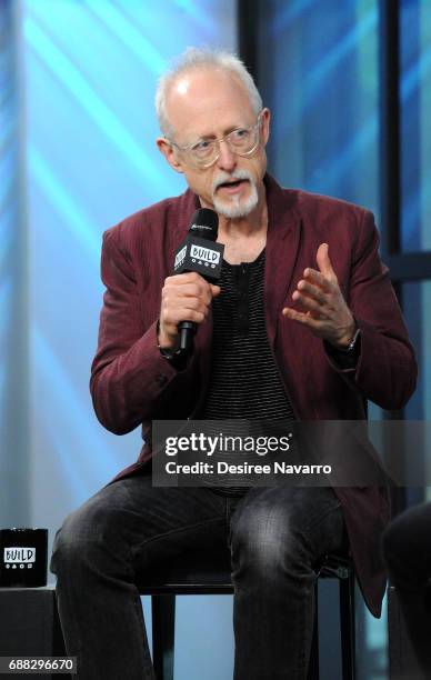 Playwright Robert Schenkkan attends Build the cast of 'Building The Wall' at Build Studio on May 25, 2017 in New York City.