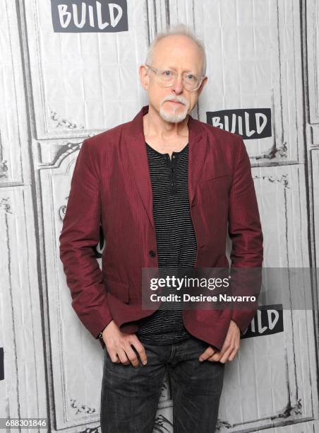 Playwright Robert Schenkkan attends Build the cast of 'Building The Wall' at Build Studio on May 25, 2017 in New York City.