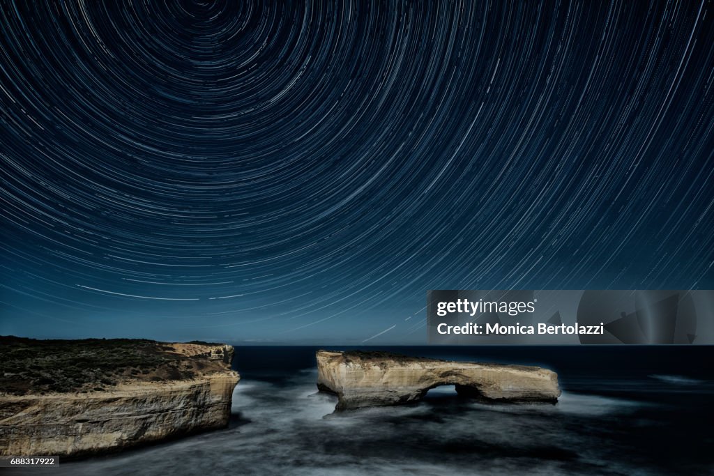 The London Bridge Star trail