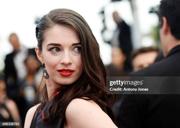 Sarah Barzyk attends the "Twin Peaks" screening during the 70th annual Cannes Film Festival at Palais des Festivals on May 25, 2017 in Cannes, France.