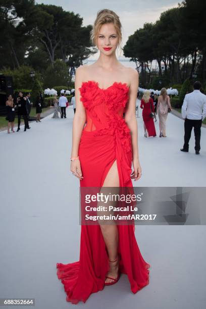 Nadine Leopold attends the amfAR Gala Cannes 2017 at Hotel du Cap-Eden-Roc on May 25, 2017 in Cap d'Antibes, France.