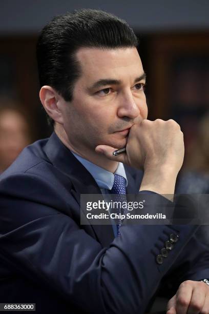 Food and Drug Administration Commissioner Scott Gottleib testifies before the House Agriculture, Rural Development, Food and Drug Administration and...