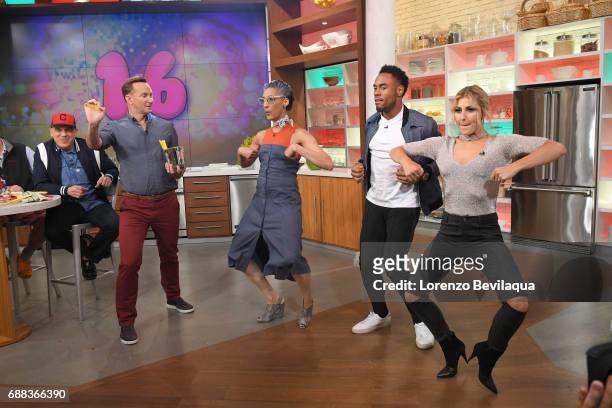 Walt Disney Television via Getty Images's "Dancing with the Stars" winners Rashad Jennings and his partner, Emma Slater are the guests, Friday, May...