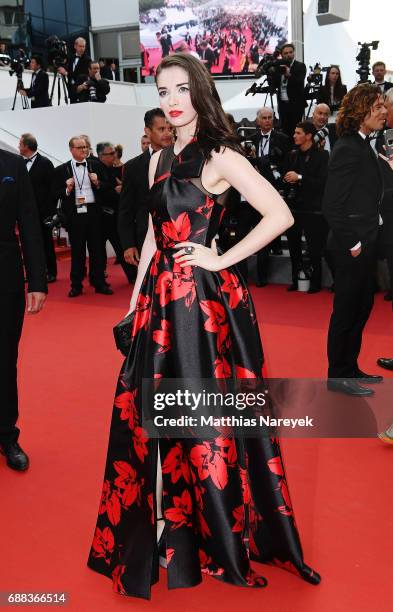 Sarah Barzyk attends the "Twin Peaks" screening during the 70th annual Cannes Film Festival at Palais des Festivals on May 25, 2017 in Cannes, France.