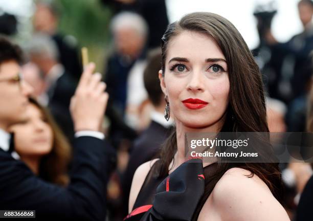 Sarah Barzyk attends the "Twin Peaks" screening during the 70th annual Cannes Film Festival at Palais des Festivals on May 25, 2017 in Cannes, France.