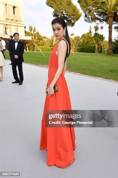 Kouka attends the amfAR Gala Cannes 2017 at Hotel du Cap-Eden-Roc on May 25, 2017 in Cap d'Antibes, France.