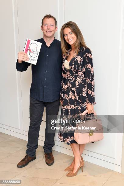 Nat Rothschild and Loretta Rothschild attend an event to celebrate the launch of Plum Sykes' new book 'Party Girls Die in Pearls' at Burberry Rodeo...