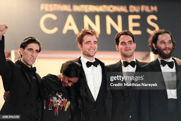 Actor Buddy Duress, actress Taliah Webster, actor Robert Pattinson, writer and co-director Ben Safdie and Co-director Joshua Safdie attend the "Good...