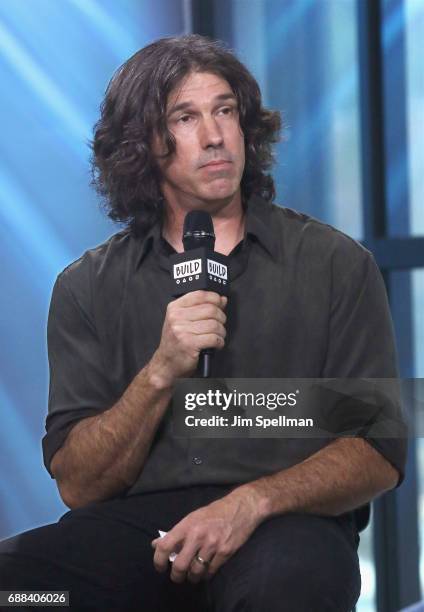 Actor Benjamin Busch attends Build at Build Studio on May 25, 2017 in New York City.