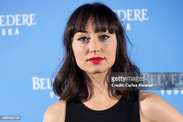 Actress Andrea Trepat attends the Belvedere Vodka party at the Pavon Kamikaze Teather on May 25, 2017 in Madrid, Spain.
